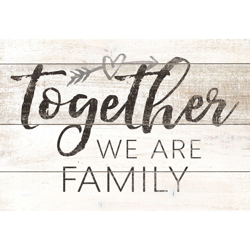 Together With Flourish - Wrapped Canvas Art Prints, 30cm H x 46cm W