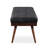 Luca Full-Grain Italian Genuine Leather Bench-410217521