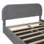 Lit plateforme à panneau de rangement tapissier-432001539-432001597