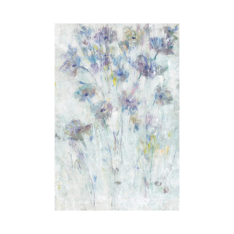 Lavender Floral Fresco II by Tim OToole - Wrapped Canvas Painting, 101.6cm H x 66.04cm W x 1.91cm D
