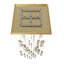 Luminaire suspendu grappe 41 lumières Original Glacier-72365699-72365700