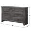 Commode double l 6 tiroirs Deanta