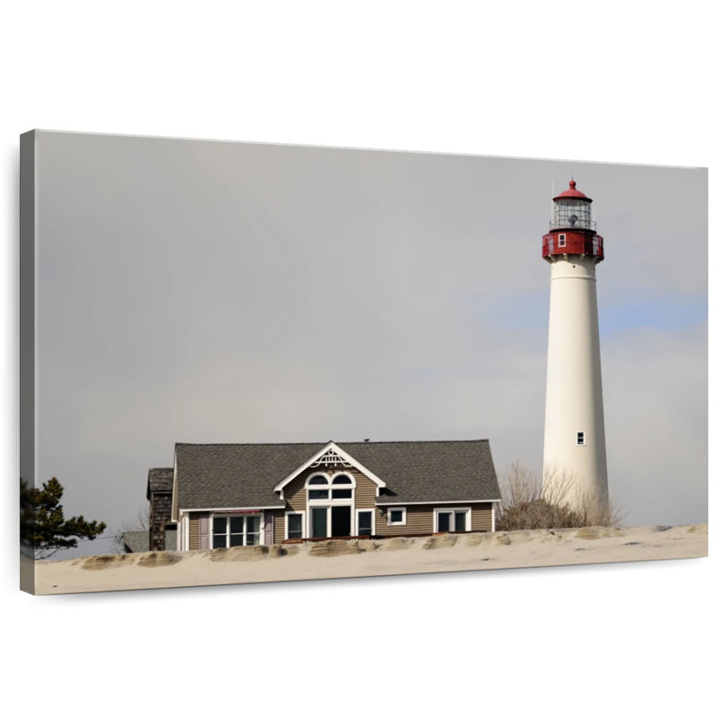 Cape may lighthouse Aletra, H 8 po x l 12 po