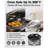 Gotham Steel Pro Ultra Ceramic 2X 10'' and 12'' Fry Pan Set