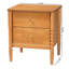 Table de chevet 2 tiroirs Lucera-2110547351