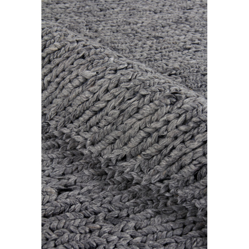 Lauryn Area Rug in Gray, Rectangle 6' x 9'