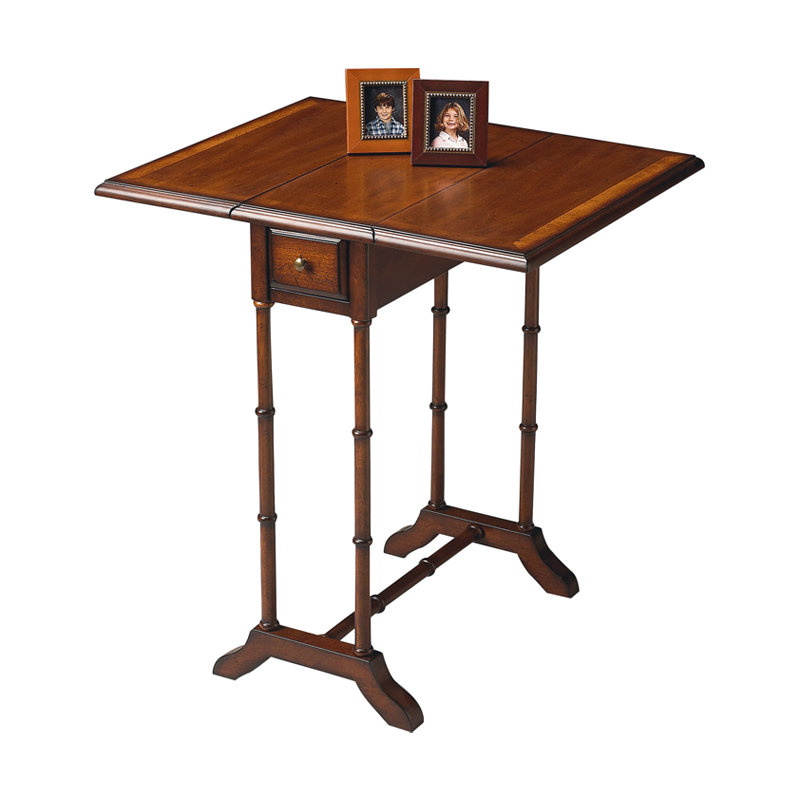 Shueyville Console End Table with Storage, Umber