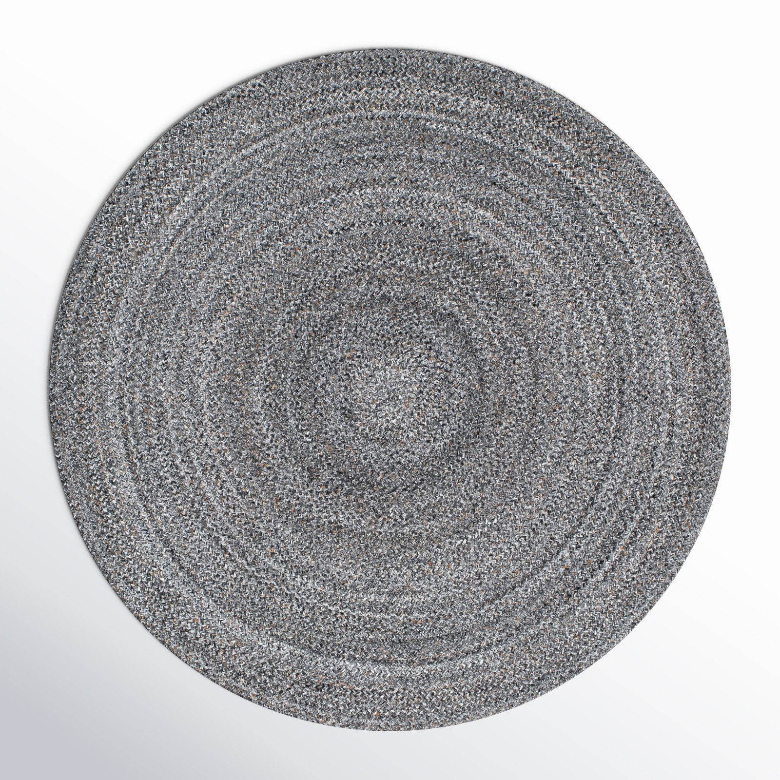 Hinton Recycled P.E.T Indoor/Outdoor Rug, Round 8'