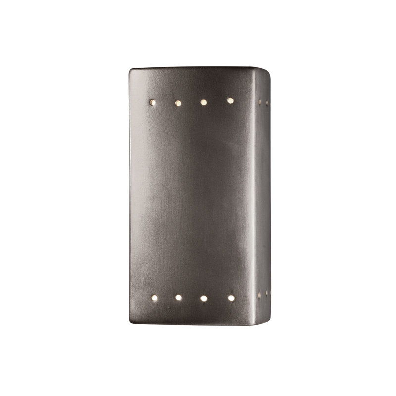 Juliannah 1 - Light Flush Mounted Sconce, Yes, Antique Silver