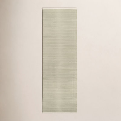 Herringbone Cotton Slate Gray Rug