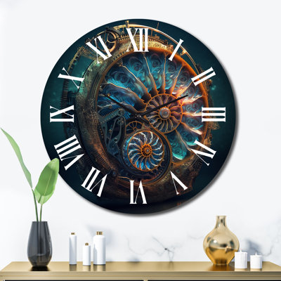 Metal Wall Clock