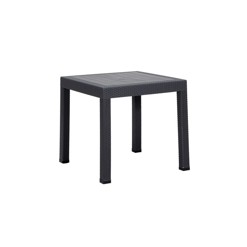 Cardamom Rectangular Outdoor Side Table , 80cm W 80cm D