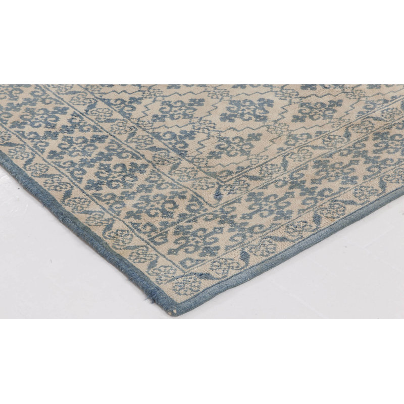 Antique One-of-a-Kind Rectangle 4'5" X 7'3" Hand Knotted Area Rug