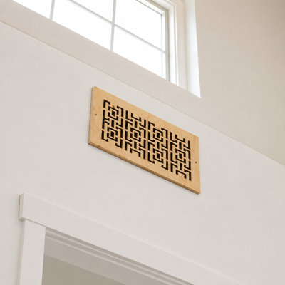 Registres de plafond et de mur Stellar Air avec vis en laiton - 6 x 14 (ouverture de conduit) 8 x 16 - taille totale - oriental