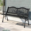 Coppedge Steel Park Bench-1759855619