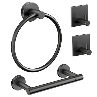 4 - Piece Bathroom Hardware Set