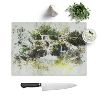 Forest Stream Vol.2 Watercolour Chopping Board
