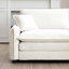 Canapé simple à assise profonde avec repose-pieds et coussin-1345999733