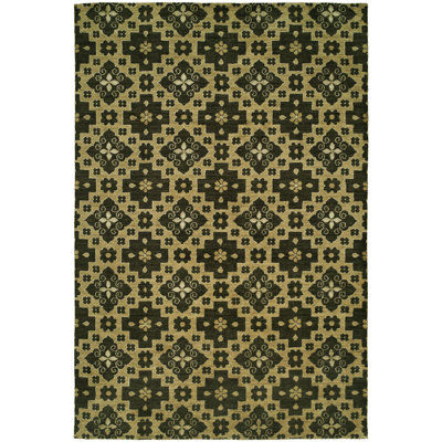 Dumraon Geometric Area Rug in Chino