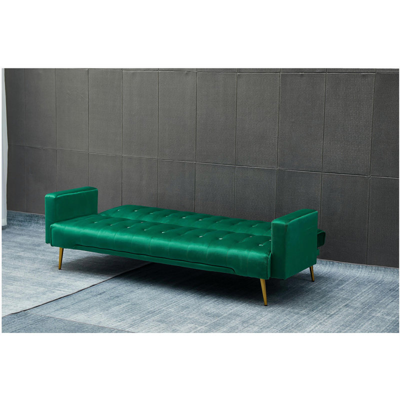 Canapé-lit - Vert, Vert