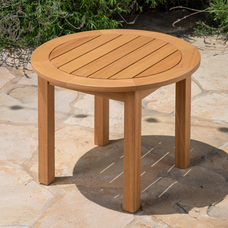 Table d'appoint en bois Olene