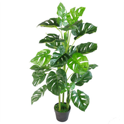 Faux Plant in Plastic Pot Liner