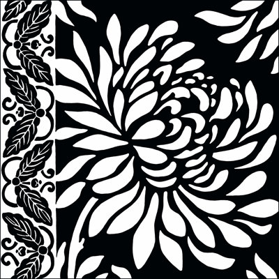 Chrysanthemums II by Nancy Slocum - Wrapped Canvas Print