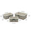 JVL Wicker Decorative Basket