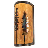 Tall Pines 2 - Light Flush Mounted Sconce
