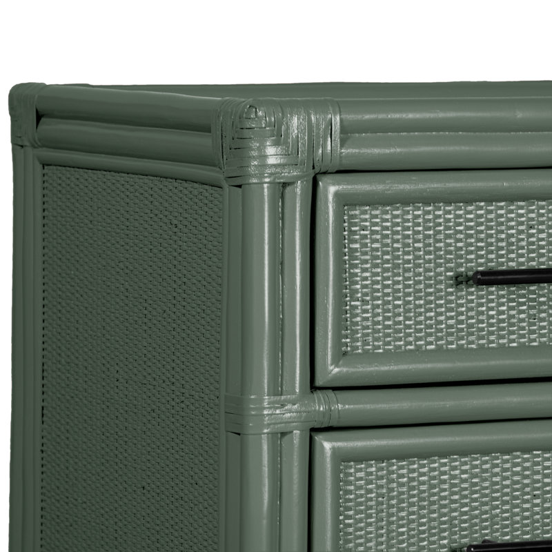 Aruba 4 - Drawer Nightstand, Evergreen