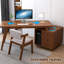 Bureaux rectangulaires en bois massif 55,12 po-107230908-107230906