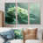 Toile naturelle avec cadre flottant sélectionné