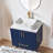 30'' Blue Modern Free-Standing Single Bathroom Vanity Set