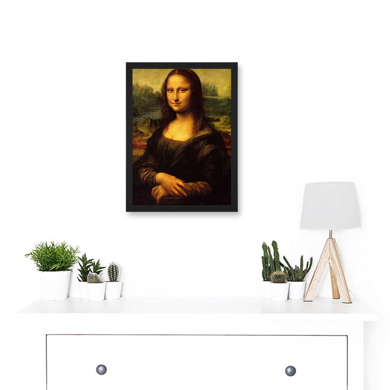 Mona Lisa by Leonardo Da Vinci - 1 Piece Single Picture Frame Painting