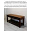 Nouveau banc de rangement en bois d'orme de style chinois pour le salon et l'entrée-682104185