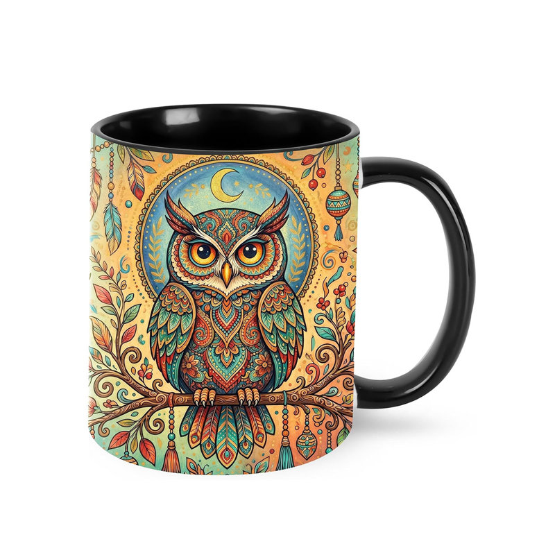 Owl Coffee Mug 11oz Ceramic Cup