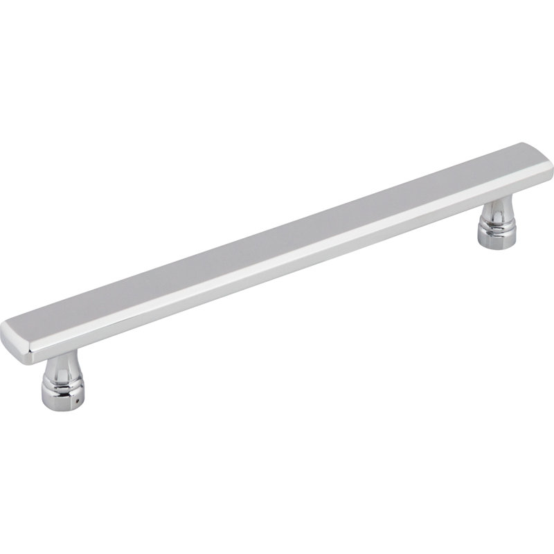 Kingsbridge Bar Pull, Polished Chrome, 6 5/16" Center to Center