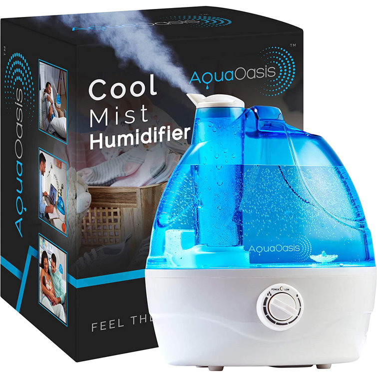 C&g Outdoors Cool Mist Ultrasonic Tabletop Humidifier with Adjustable  Humidistat for 22.17 Cubic Feet