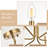Qmari 6 - Light Dimmable Classic / Traditional Chandelier-2125583674