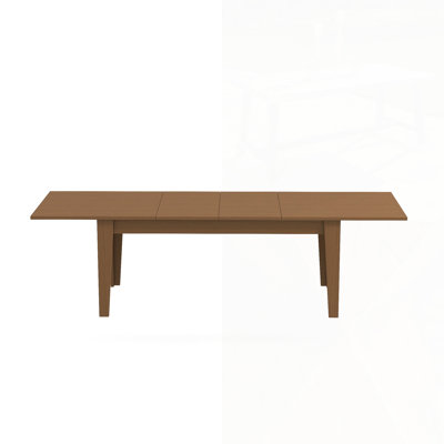 Large Extendable Kitchen Table With Durable Surface, Perfect For Family Gatherings And Everyday Use