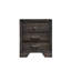 Table de chevet 2 tiroirs 1pc
