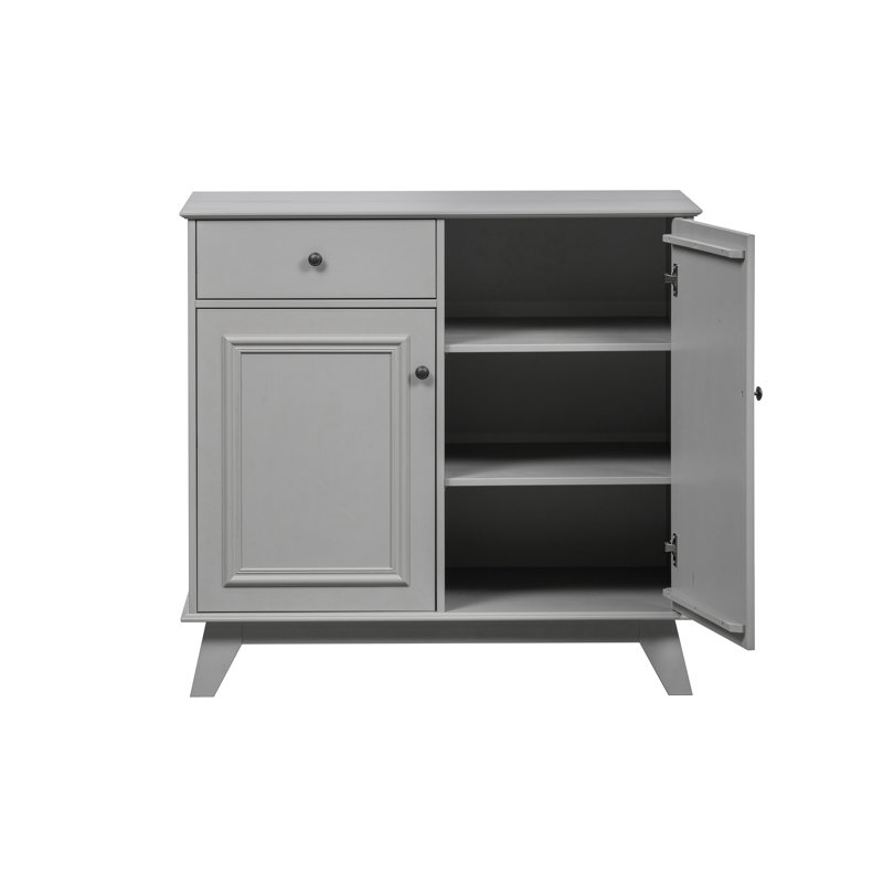 Solid Wood 98cm W 1 - Drawer Chest of Drawers
