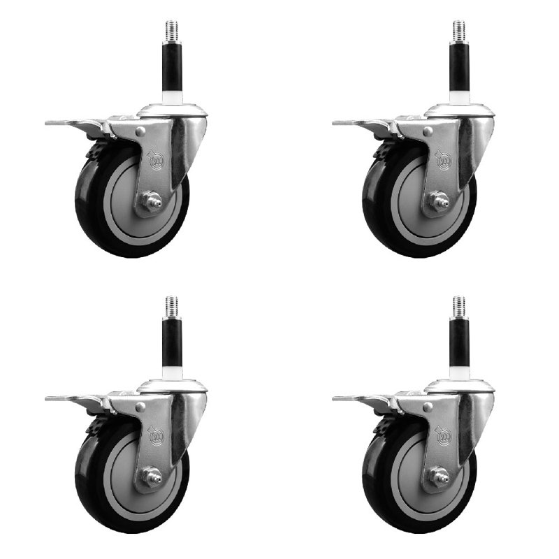 Jeu de roulettes extensibles Poly