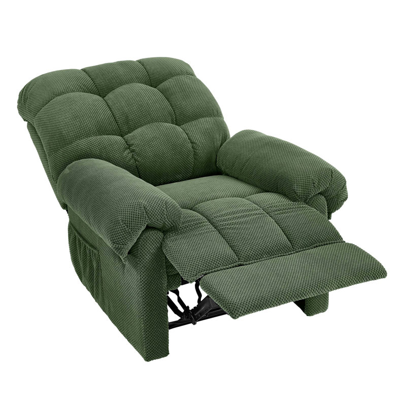 Fauteuil inclinable ergonomique Cloud-Like, Vert d’armée