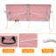 Table pliante rose pour camping-parties - 6 pi, pliable, imperméable et stable