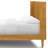 Clark Solid Wood Wingback Bed Frame