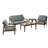 5-Piece Outdoor Conversation Set, Perfect for Entertaining with Included Tables-115310826-115310828