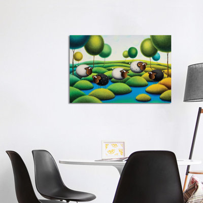 Summertime by Gabriela Elgaafary - Wrapped Canvas Print