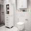 Esita Solid Wood Linen Cabinet-153169507