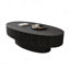 Oval Coffee Table With Storage-1100283839